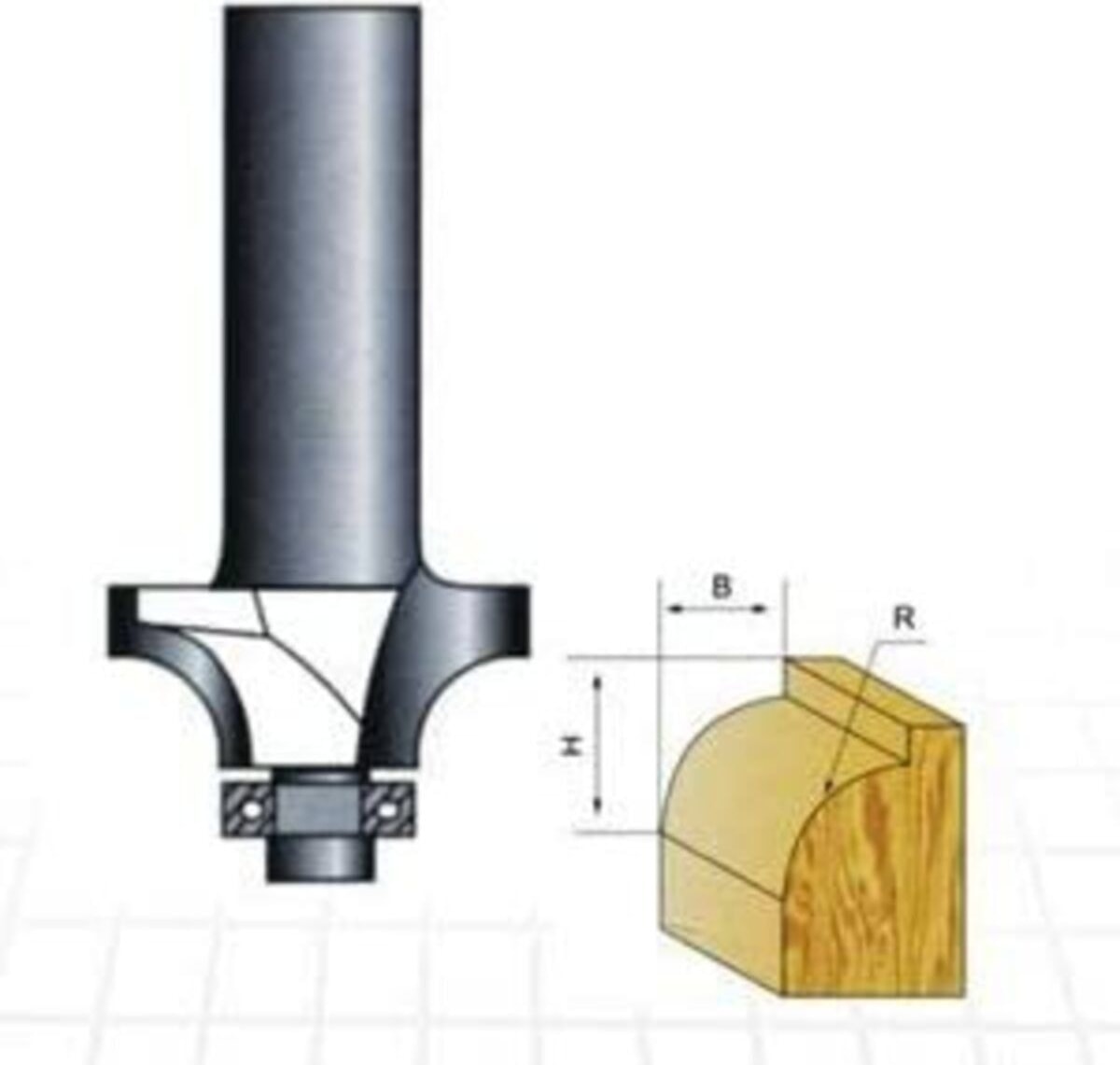 Freze Bıçağı R8 14453