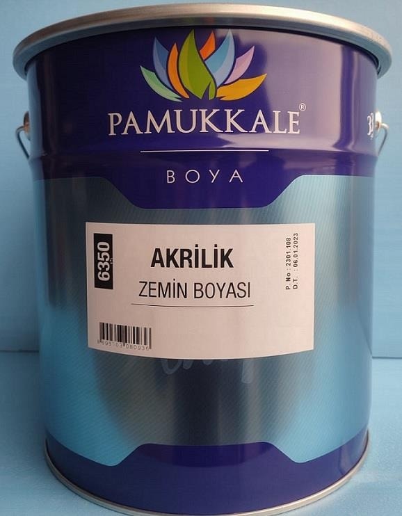 Akrilik Zemin Boyası 15 kg Ral 7040 Gri