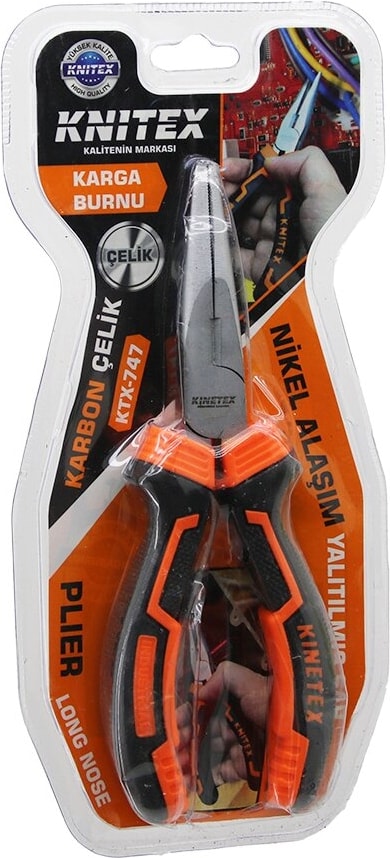 Vakumlu No-6 - 160MM Kargaburnu Karbon Çelik - Yalıtılmış Sap (5250)