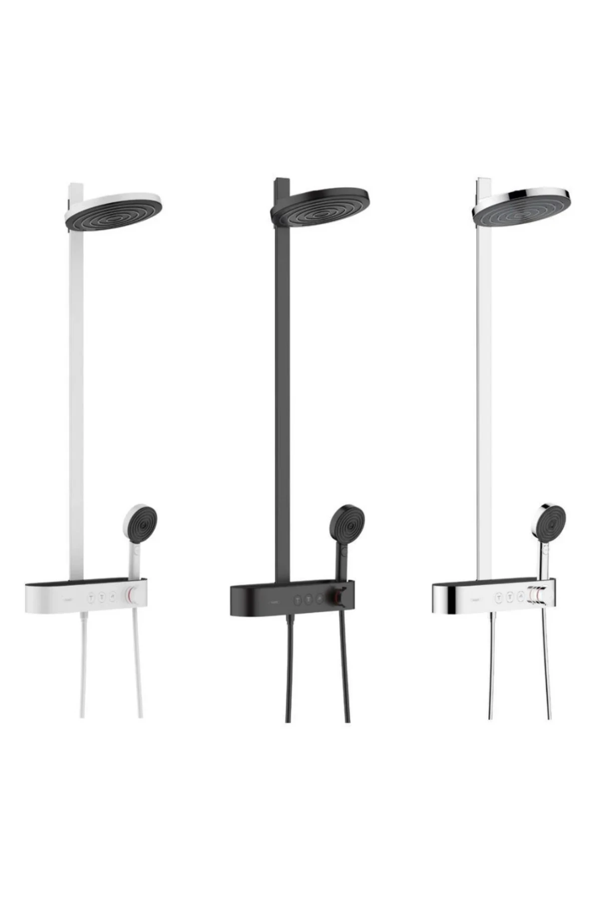 Pulsify S 260 2jet Duş Kolonu Satin Siyah 24240670