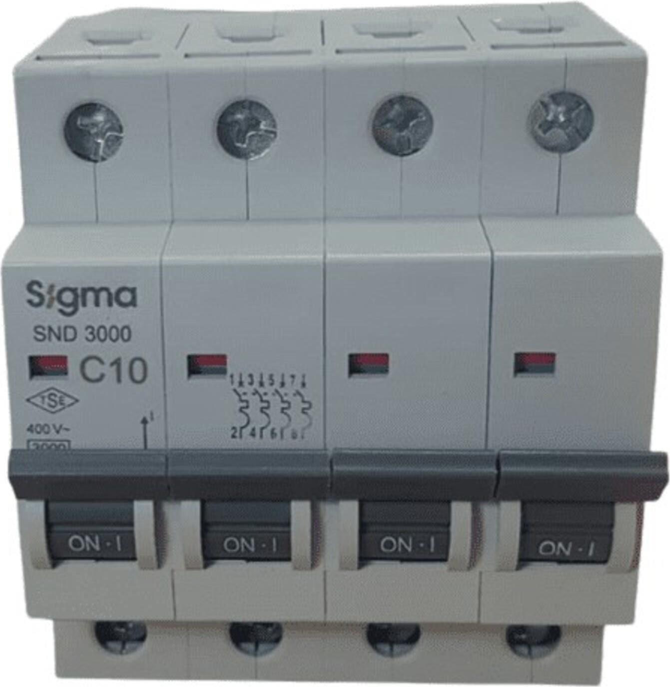 4X10A C/3ka W Otomatik Sigorta (3lü)