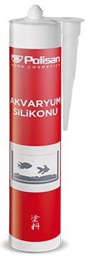 Polisan Akvaryum Silikonu Şeffaf 310 ml