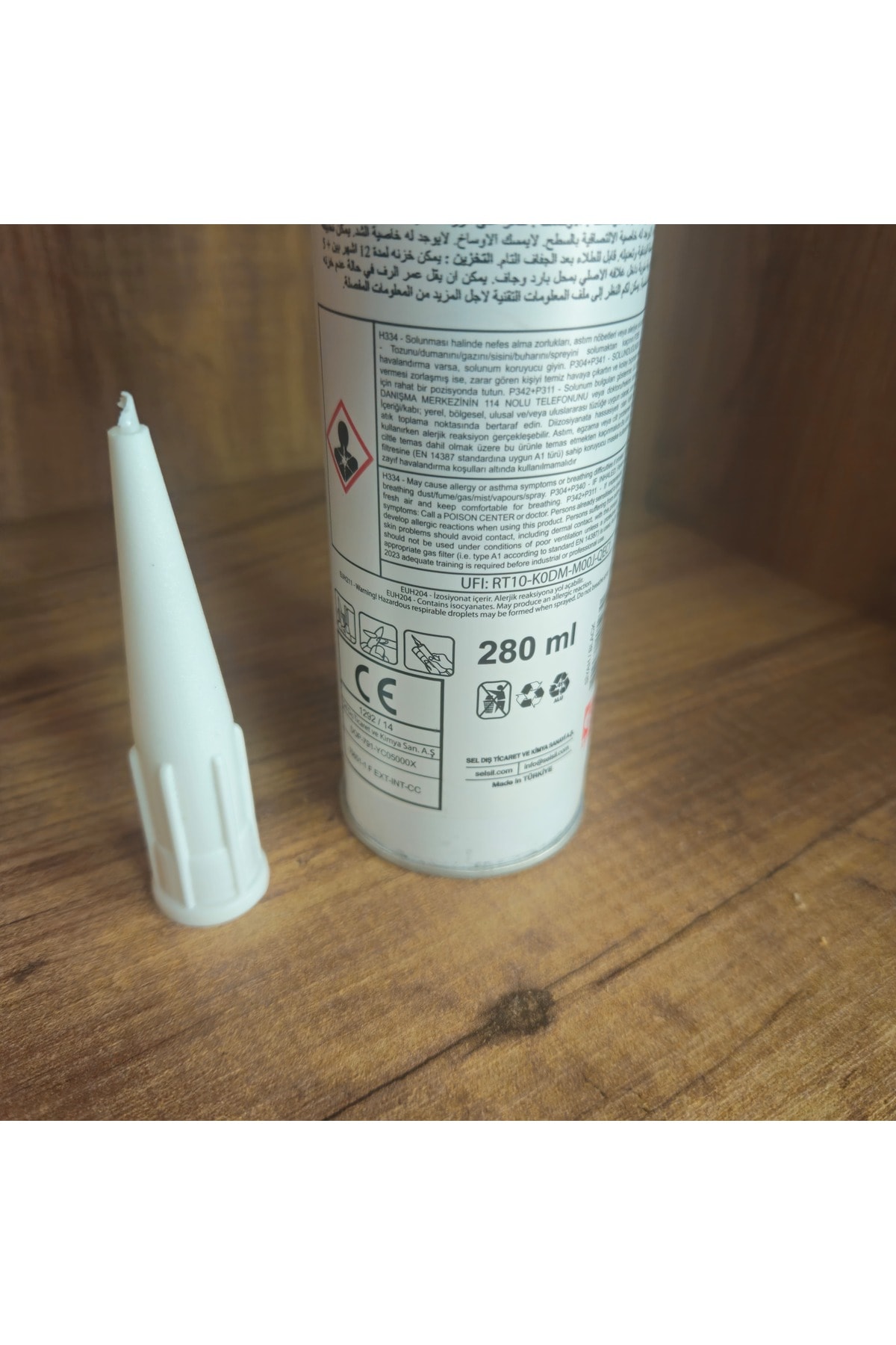 SELSİL PU MASTİK 50 SHORE- 280ML (SİYAH)