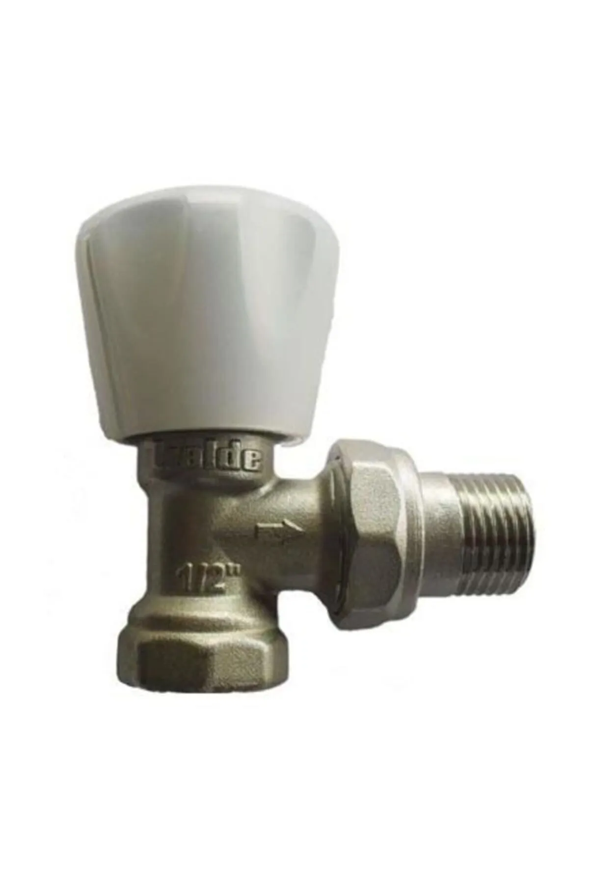 Köşe Radyatör Vana 1/2" Havlupan Kalorifer Petek (HAFİF TİP / ECO)