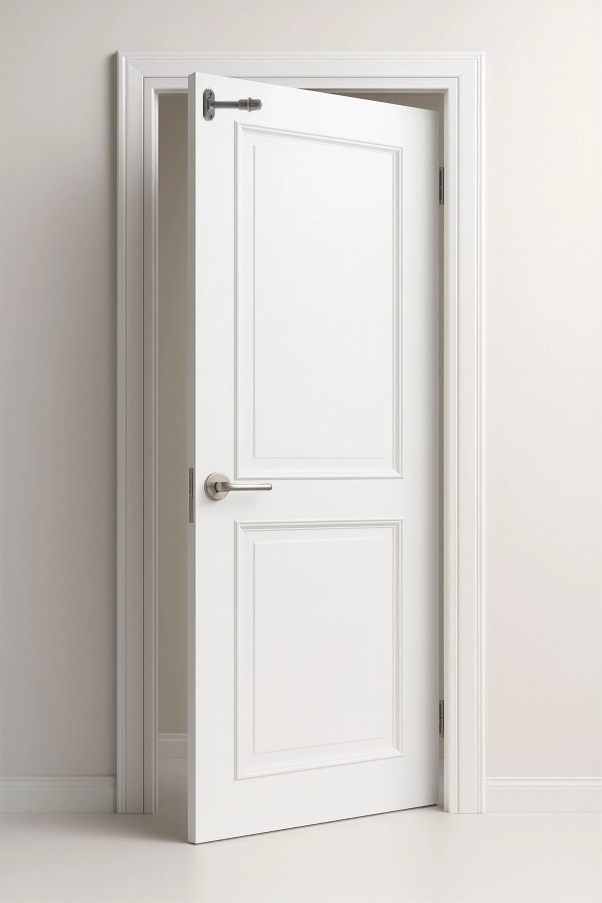 Plastik 5 Adet Kapı Pencere Arkası Gri Renk Tampon 8 CM Vidalı Duvar Koruyucu Silikon Stoper