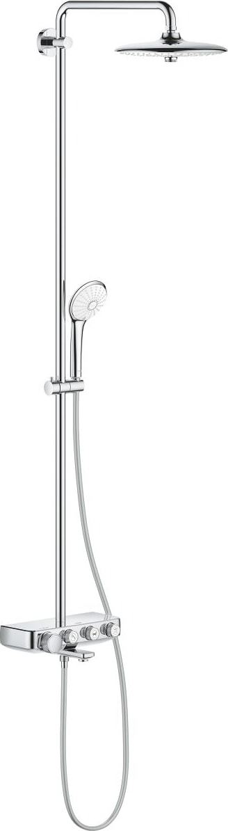Euphoria SmartControl 260 Mono Duvara Monte Termostatik Banyo Bataryalı Duş Sistemi-26510000