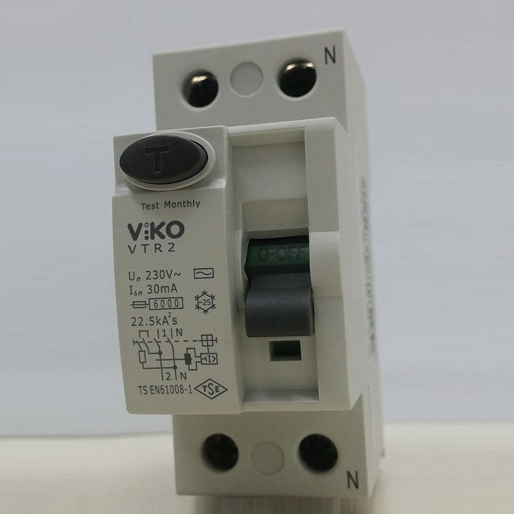 VTR2-2530 Kaçak Akım Koruma Rölesi 1X25A 30 Ma