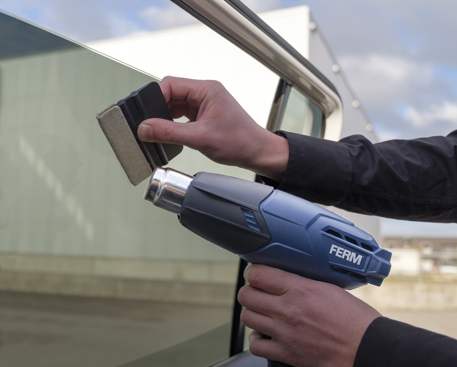 Power HAM1019 Sıcak Hava Tabancası - 2 Sıcaklık değerleri - 400 ila 600 derece - 2000W