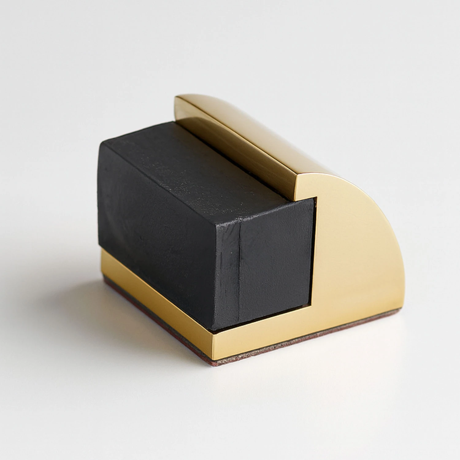 Metal Kapı Stoperi Oval Gold Altın Güçlü Yapışkanlı Kauçuk Kapı Tamponu Çarpma Önleyici Durdurucu