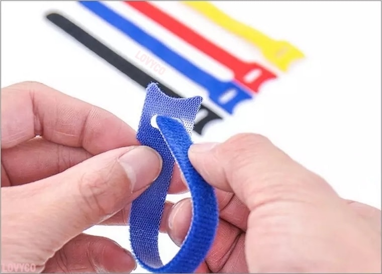 10 Adet Kablo Bağı Cırt Cırt Kablo Tutucu