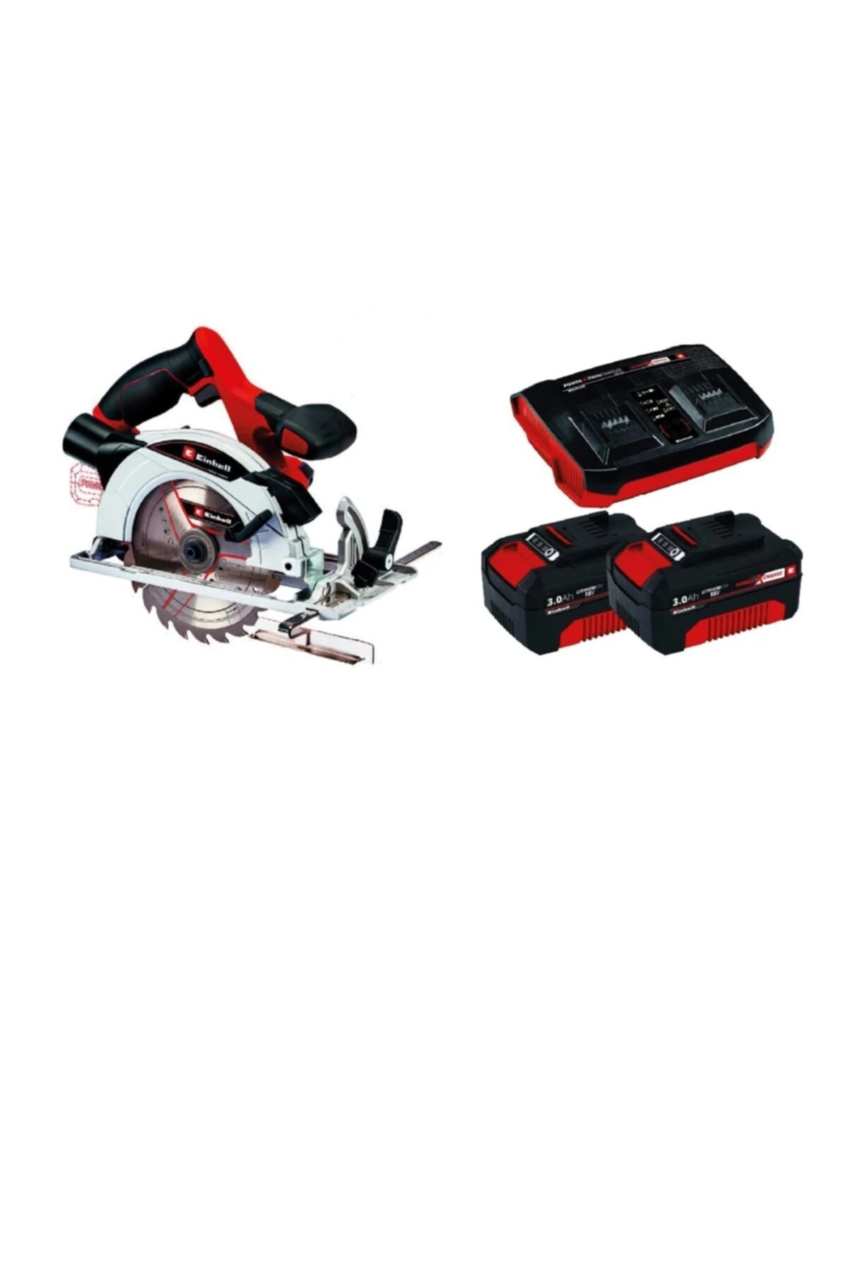 Te-cs 18/165-1 Li Daire Testere Ve 2x 3.0ah Pil + Twincharger Kiti Seti