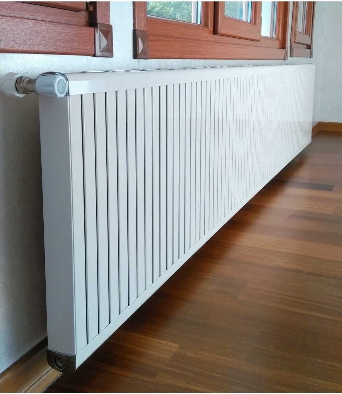 Alüminyum Panel Radyatör Çiğdem 600 x 560 Ral 9010 Kırık Beyaz