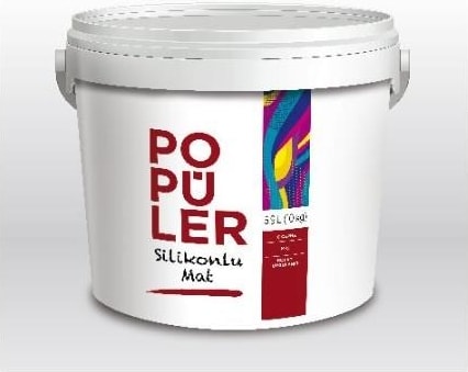 Popüler Silikonlu Mat Iç Cephe Boyası 20 kg