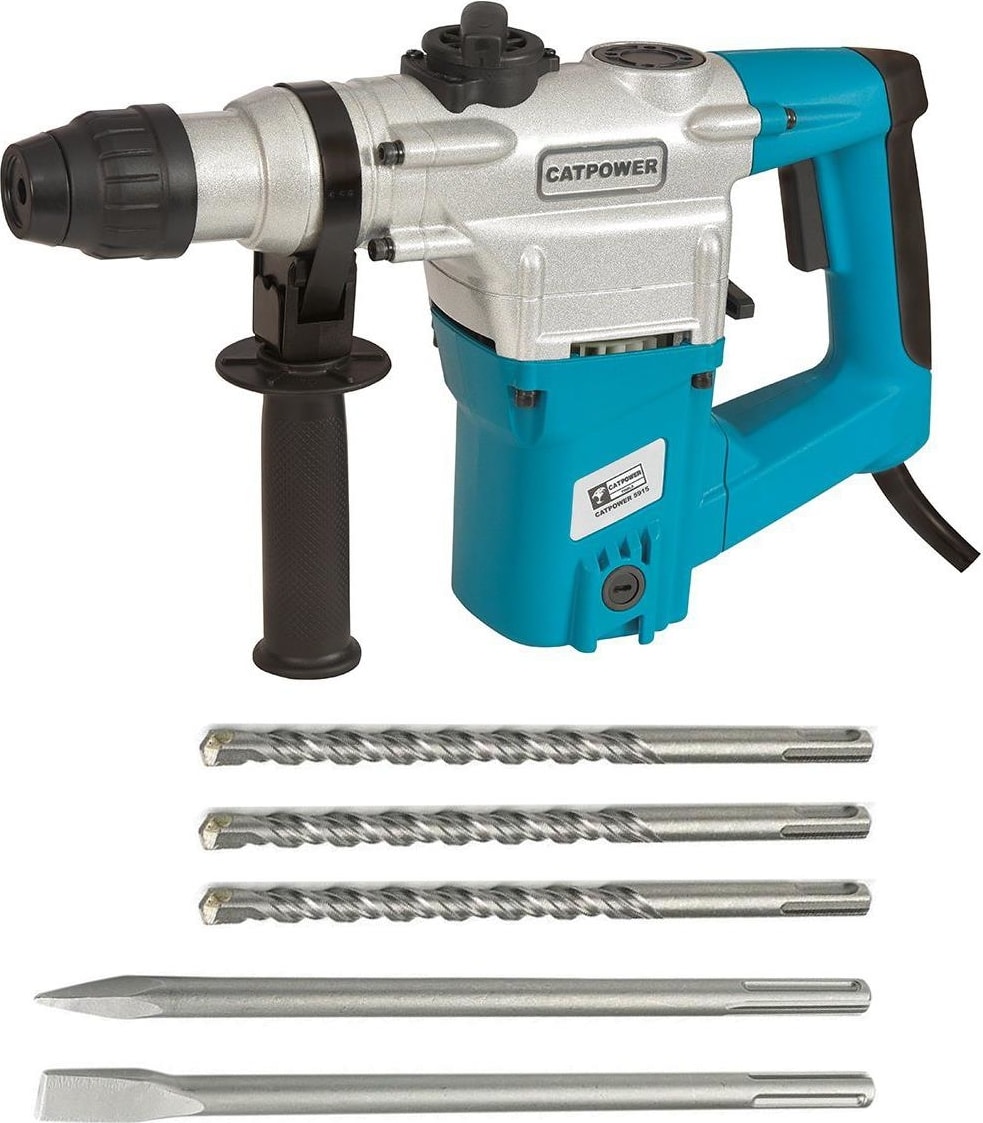CAT POWER 5915 Kırıcı Delici Matkap 2 Fonksiyonlu 1050W Aksesuarlı