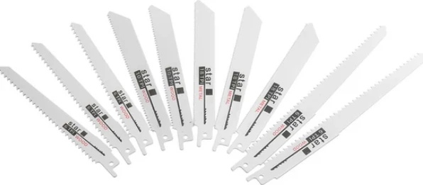 Tilki Kuyruğu Testere Seti 10'lu