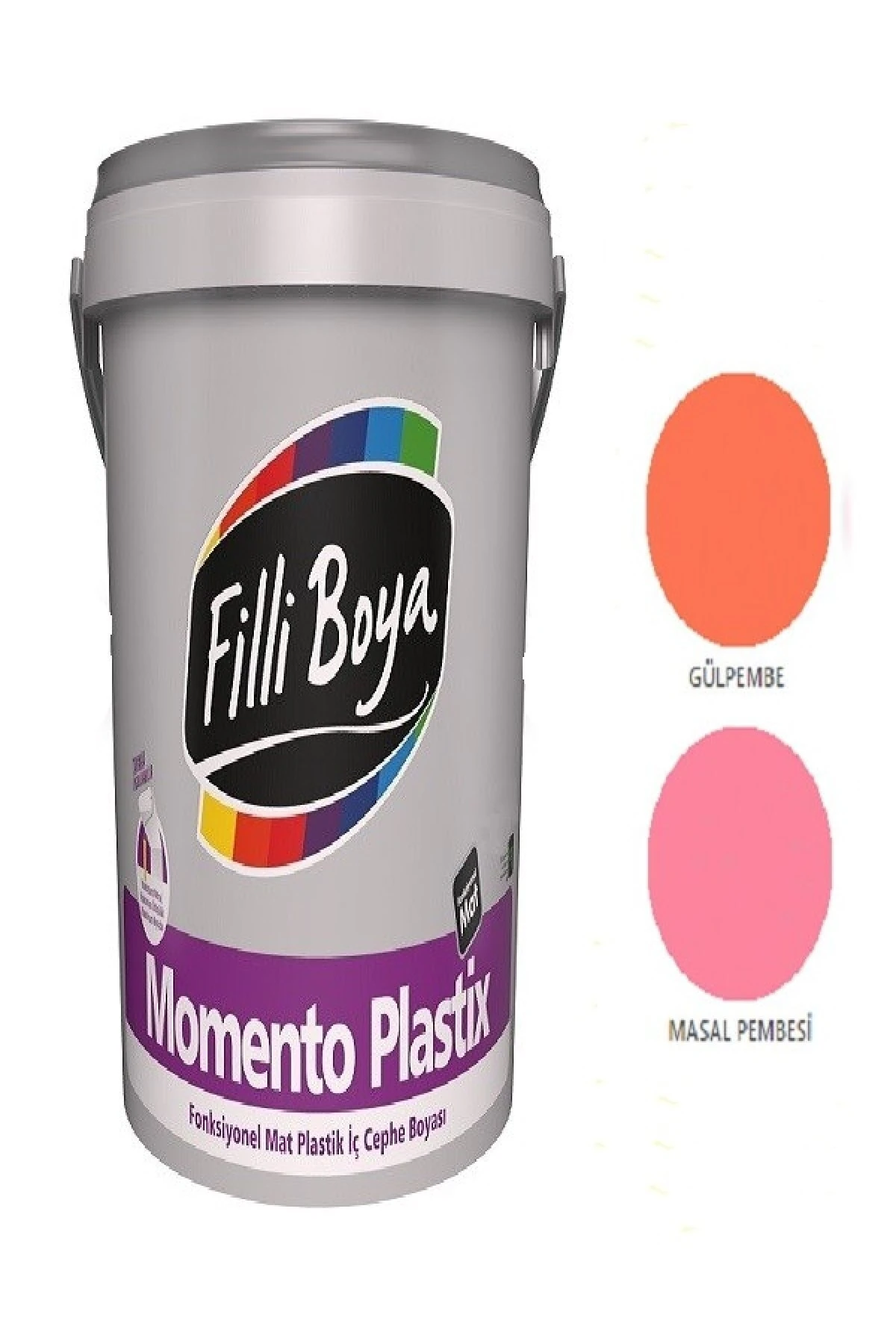 Filli Momento Plastix Fonksiyonel Mat Plastik Iç Cephe Boyası 2.5lt (masal Pembesi)