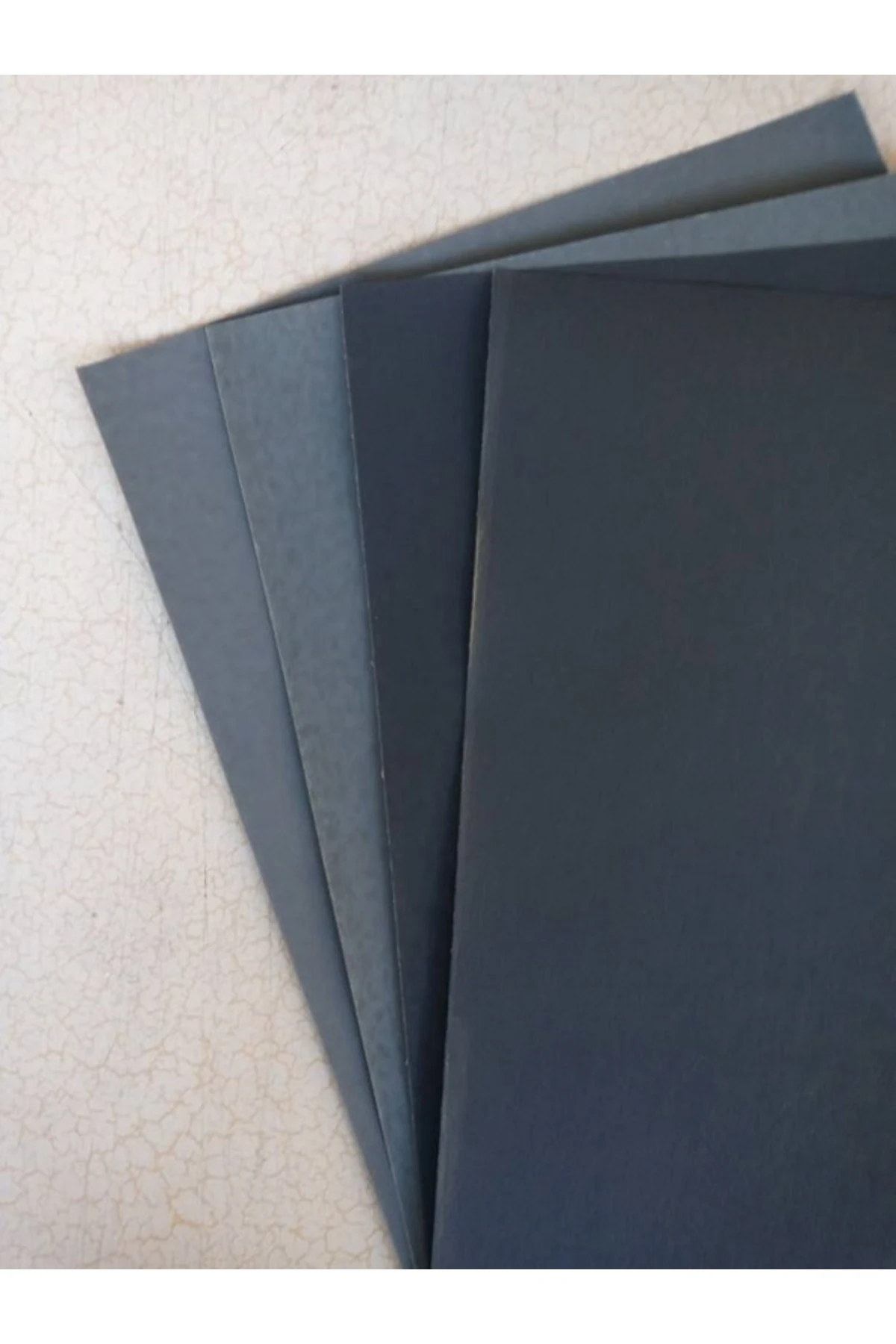 Siyah Su Zımpara Seti (4 TANE) - 800-1200-1500-2000 Kum