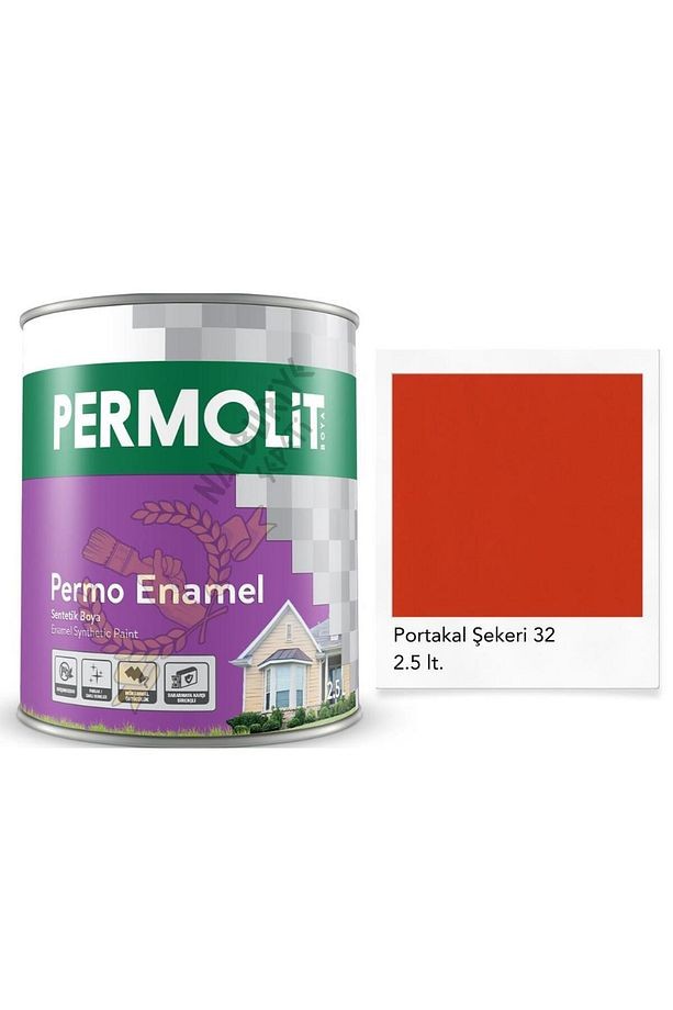 Enamel Sentetik Yağlı Boya PORTAKAL TURUNCU 2.5 Lt.