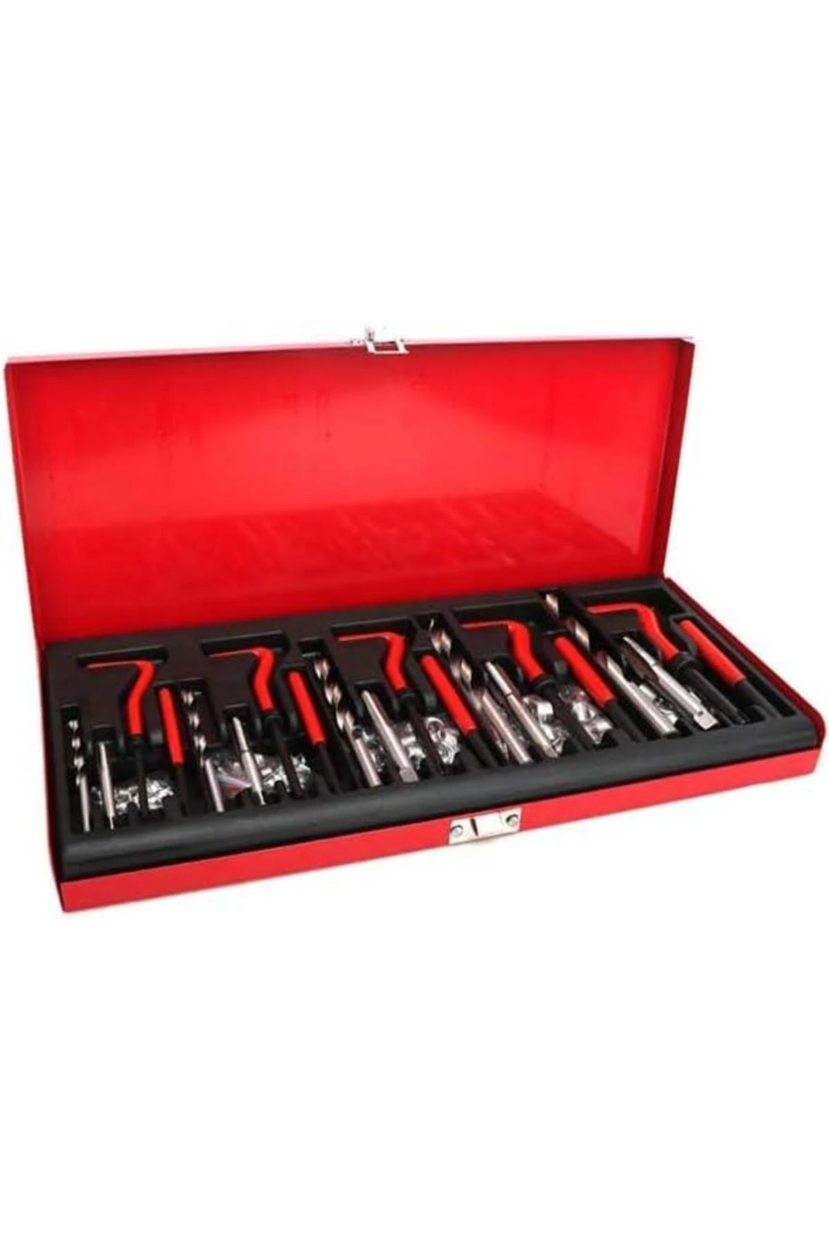 131 Parça Diş Açma Helicoil Vida Tamir Onarım Seti M5-m12 Profesyonel 1. Kalite