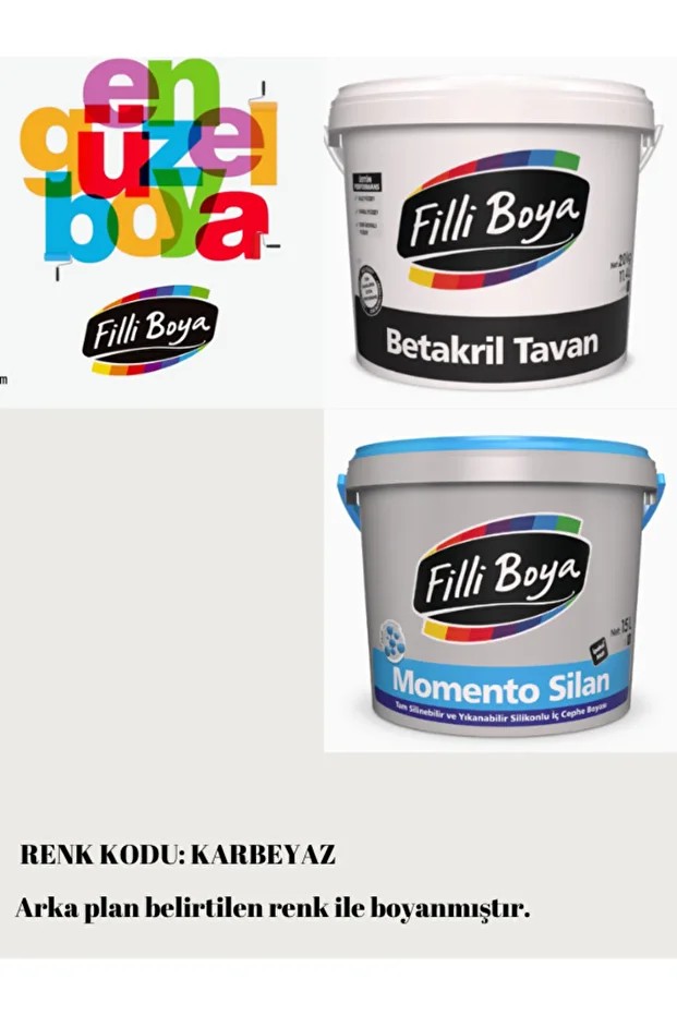 Momento Silan Silinebilir 15 tl-20 kg- Yüksek Örtücü Tavan Boyası 17.5 kg