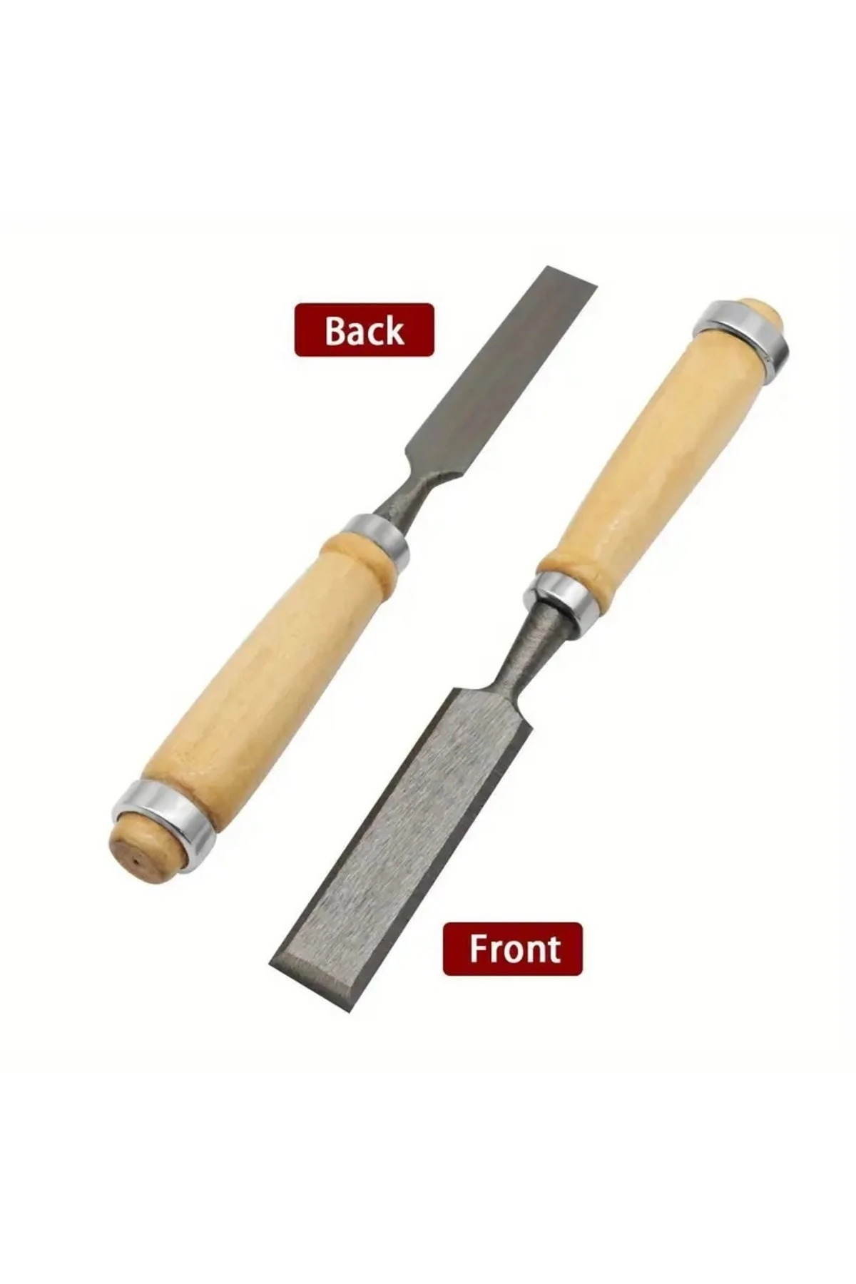 Ahşap Keski Seti 6lı Iskarpela Keskin Vanadiyum çelik Ahşap oyma Alet Takımı Ahşap Saplı Ergonomik