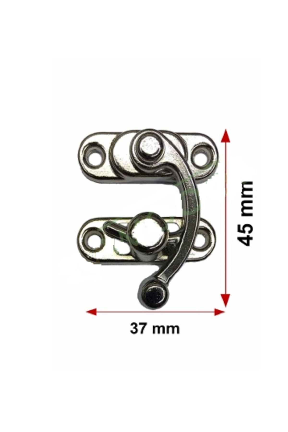 SÜPER KEDİ KİLİDİ "3 Adet Takım" Büyük Çengel Kilit, Klips, Sineklik Kapı, Pencere, Kombi Dolap VS..