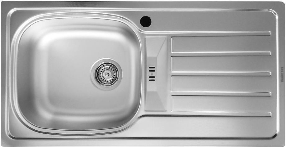 Tezgaha Sıfır Keten Dokulu D-T 86X43,5 Sag Evye