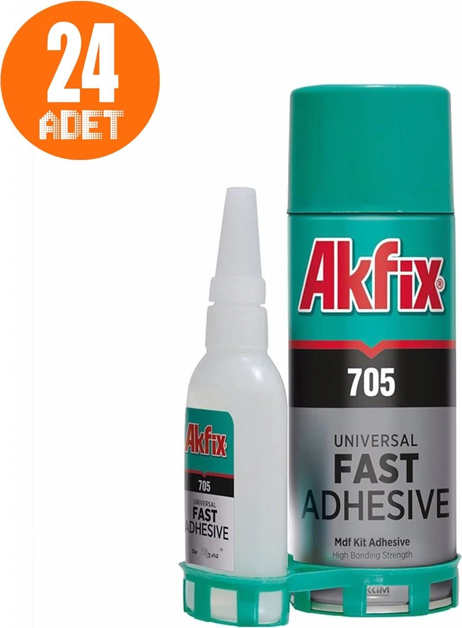 705 Profesyonel Hızlı Yapıştırıcı Japon 400 ml 100 gr 24 Adet