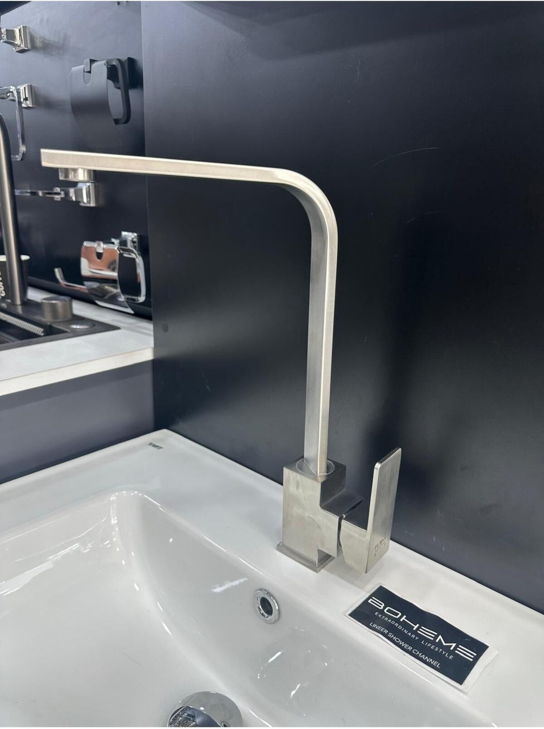 Inox Köşe Borulu Eviye Bataryası