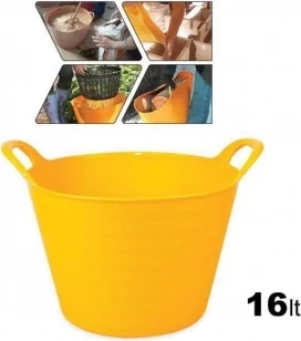 Çok Amaçlı Profesyonel Elastik Kova 16 Lt