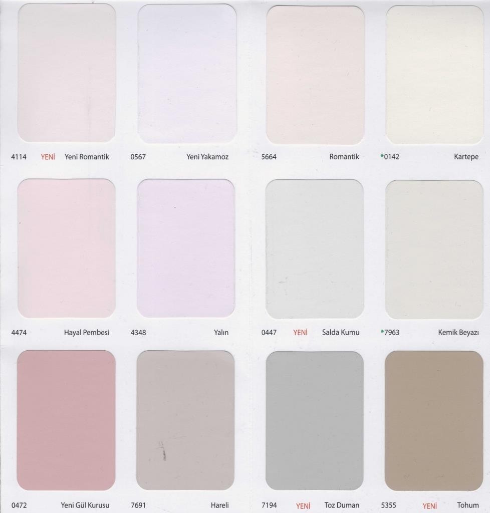 Beşyıldız Silikonlu Mat Iç Cephe Boyası 20 kg Şirin Pembe