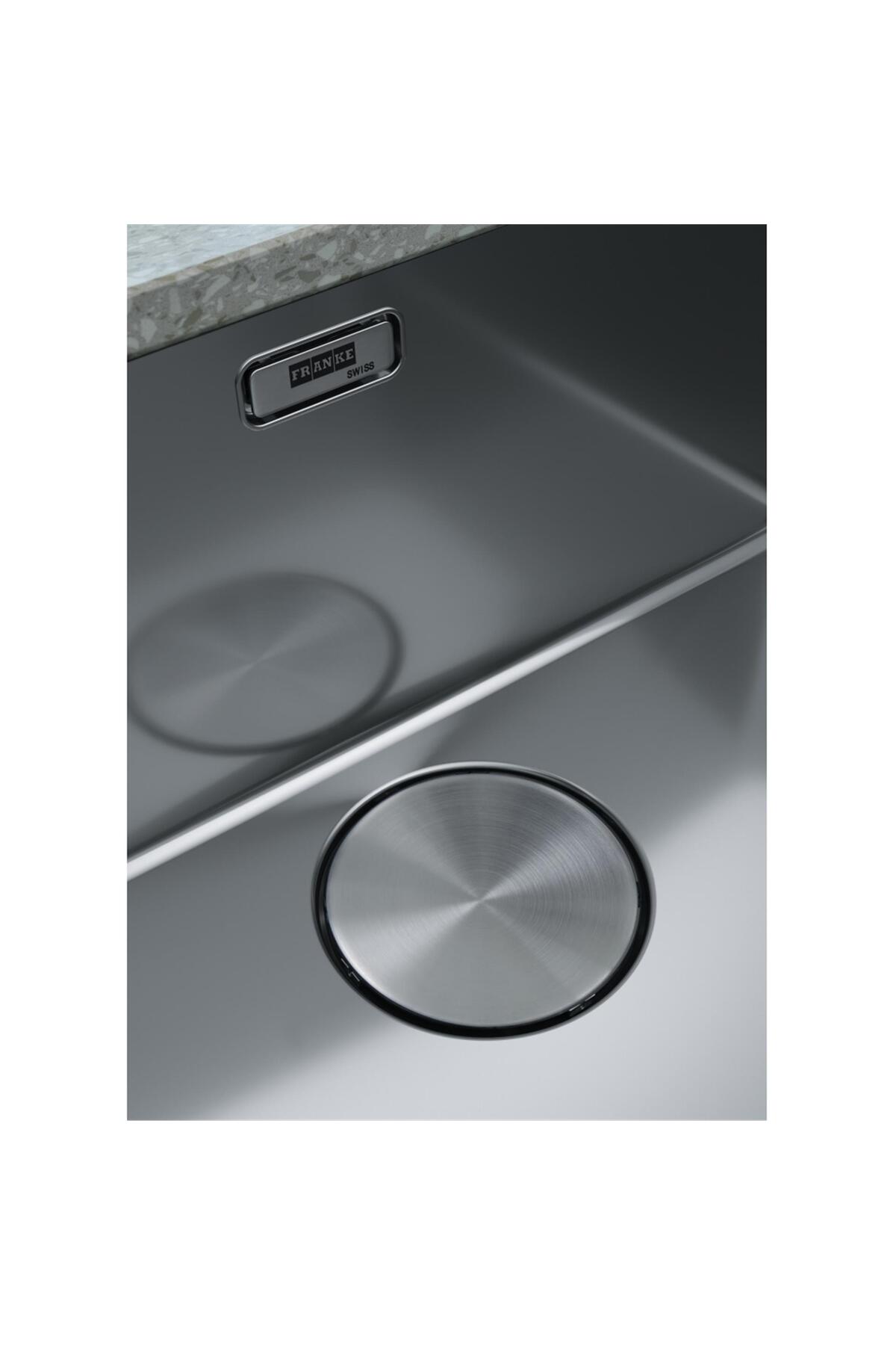 İnox Mythos Myx 110-50 Tek Gözlü Damlalıksız Eviye (122.0654.857)