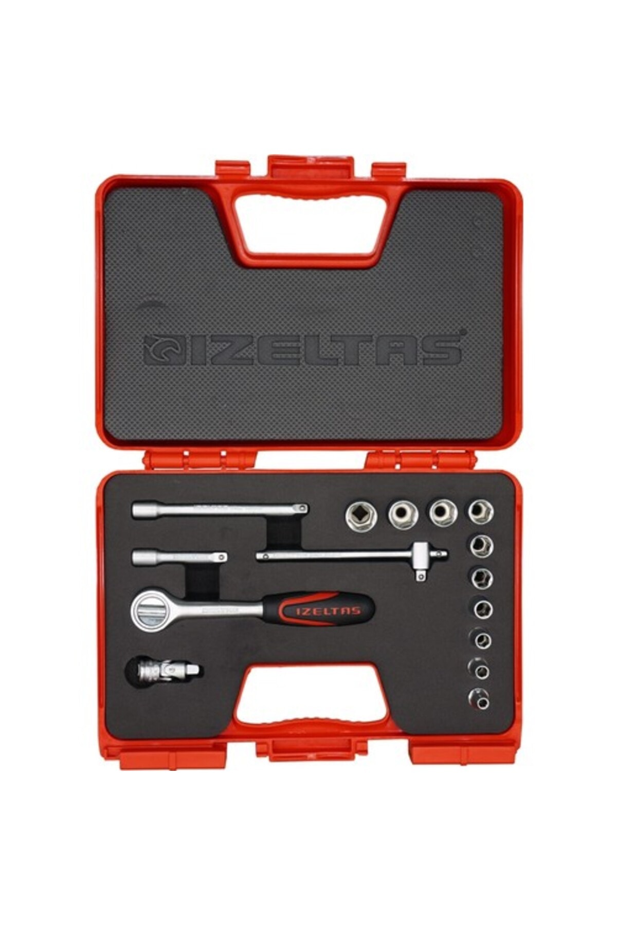 İZELTAŞ 1/4" 15 Parça Karbüratör Lokma Takımı - Izeltaş 1107006015