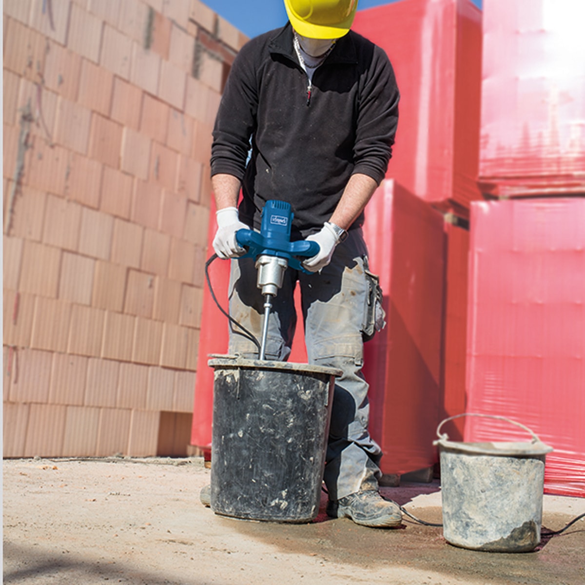 PM1600 Boya ve Alçı Karıştırıcı 1600W - 5907803901