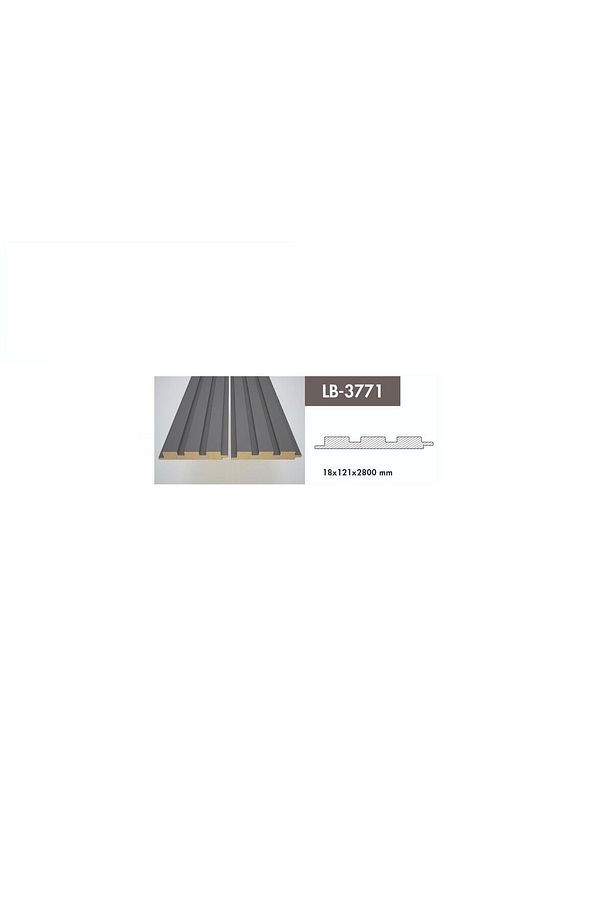 Akyürek Lb 3771 Model Soft Yeni Gri Dekor Profil Duvar Kaplama Panel Lambri