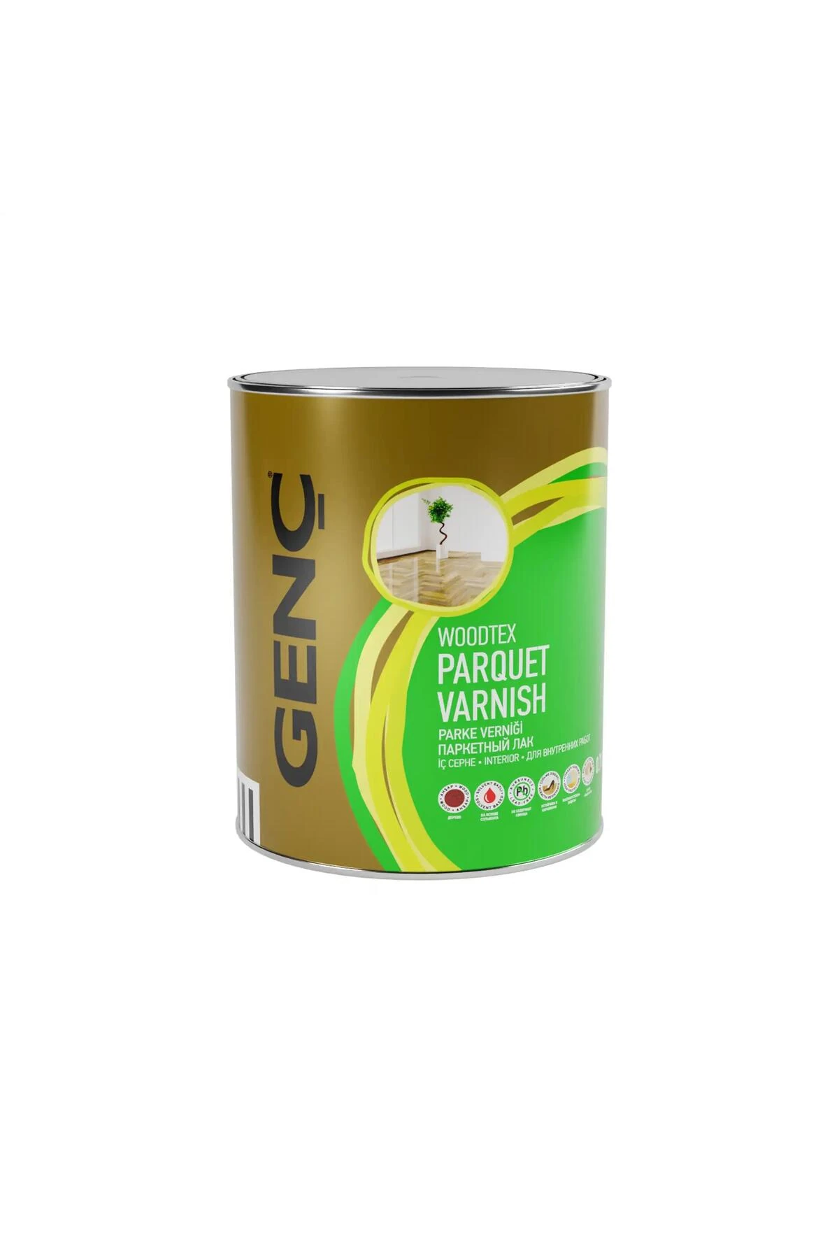 Genç Sentetik Parlak Parke Verniği 0.75 l