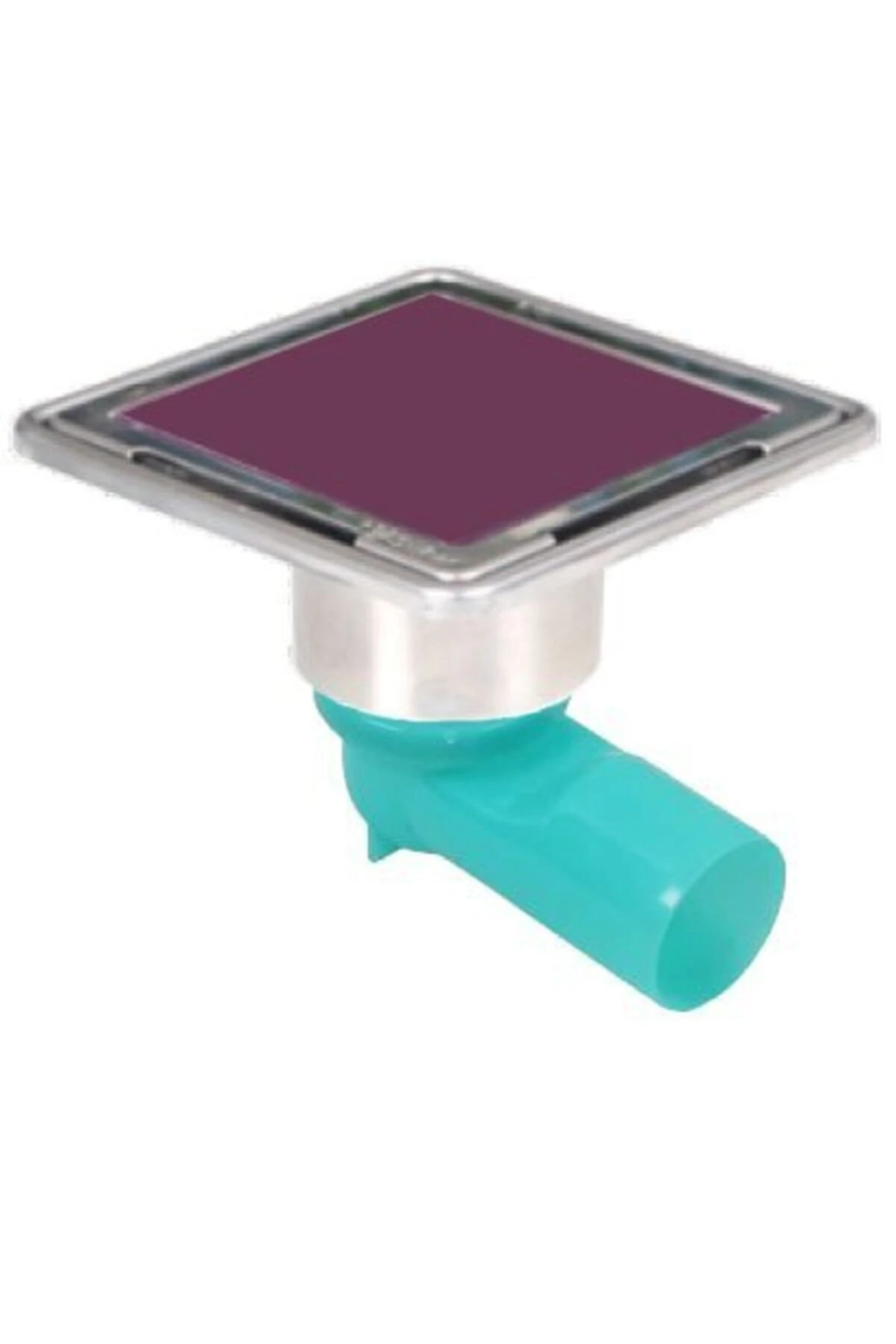 Mor Cam Yer Süzgeci Çelik Çerçeve