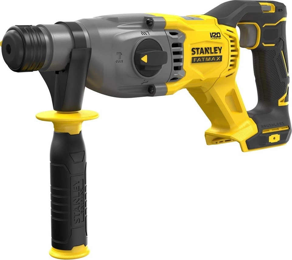 Fatmax SFMCH900 V20 Şarjlı Kırıcı-Delici Matkap Seti (2x 4.0AH Akü, Şarj Cihazı ve Çanta)