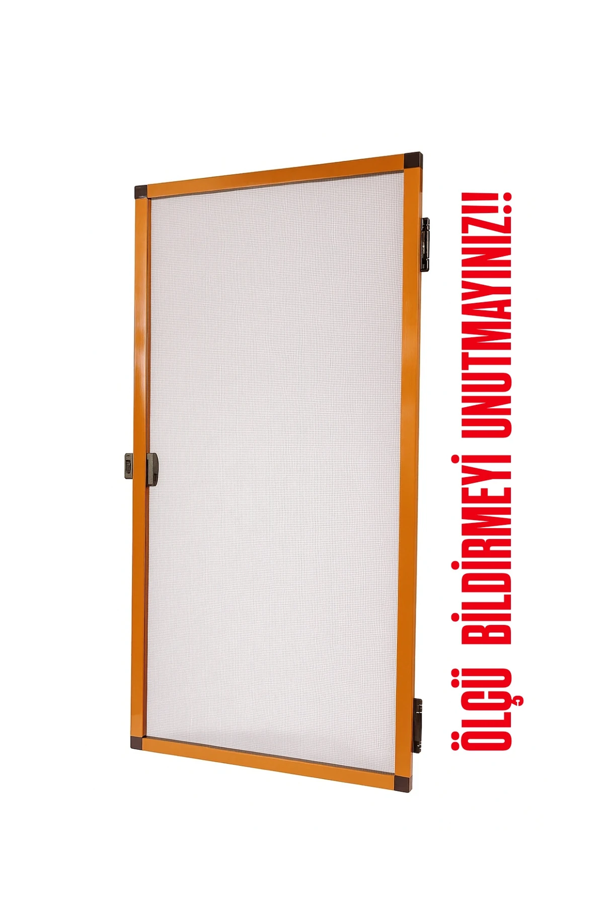 MENTEŞELİ ALTIN MEŞE  RENK PENCERE- KAPI SİNEKLİĞİ (50 - 100 X 10 - 50 )