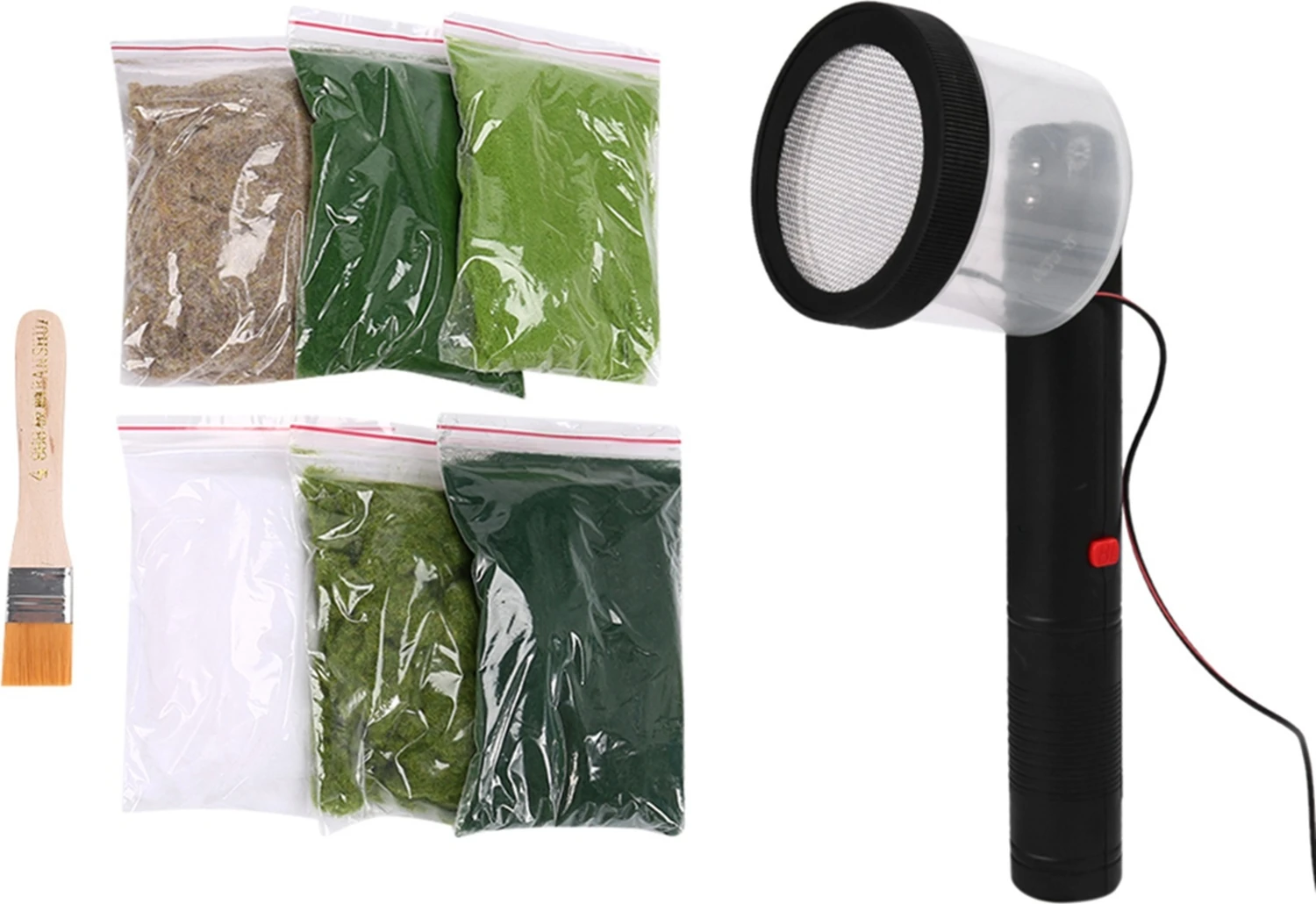 Mini Taşınabilir Elektrostatik Flok Aplikatör / Statik Çim / Statik Flok Ana Aplikatör Powered (Yurt Dışından)