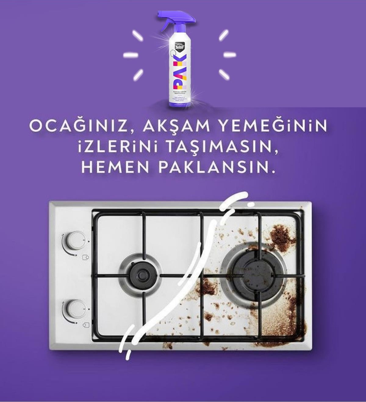 Pak Mucize Temizleyici Köpük Sprey Modeli 4 x 500 ml
