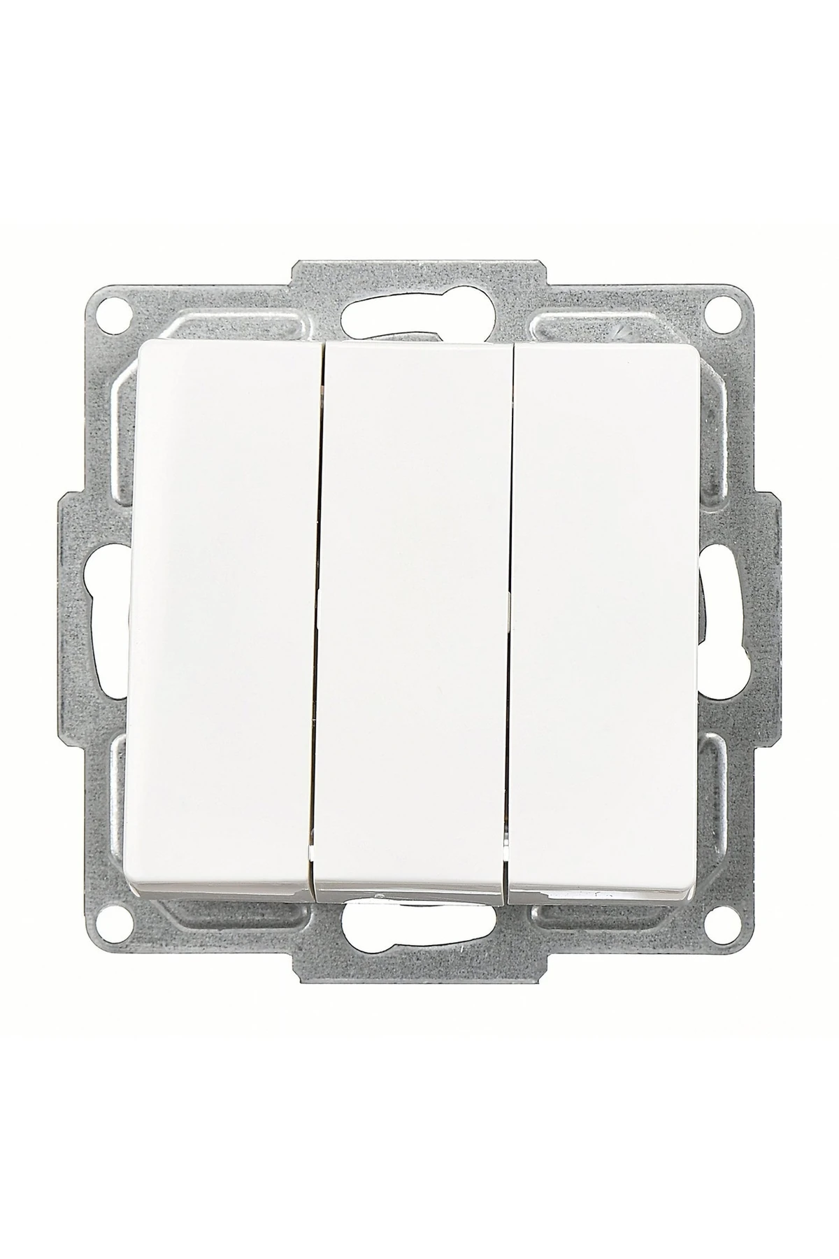 Visage Beyaz Üçlü Anahtar, Mek.- Çerçevesiz 12'li