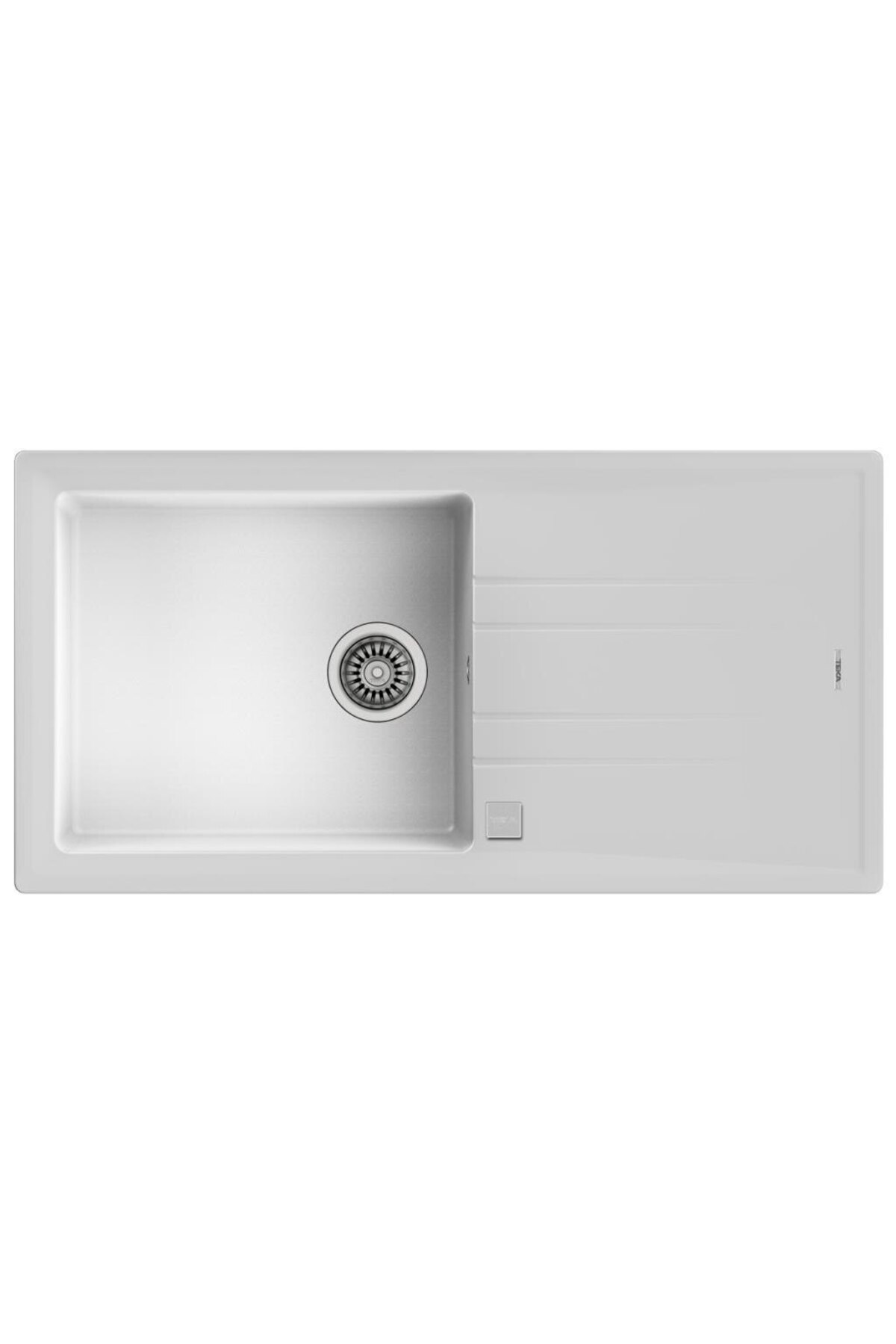 Stone 60 L-tg Beyaz Granit Evye - 100x51 Ölçü