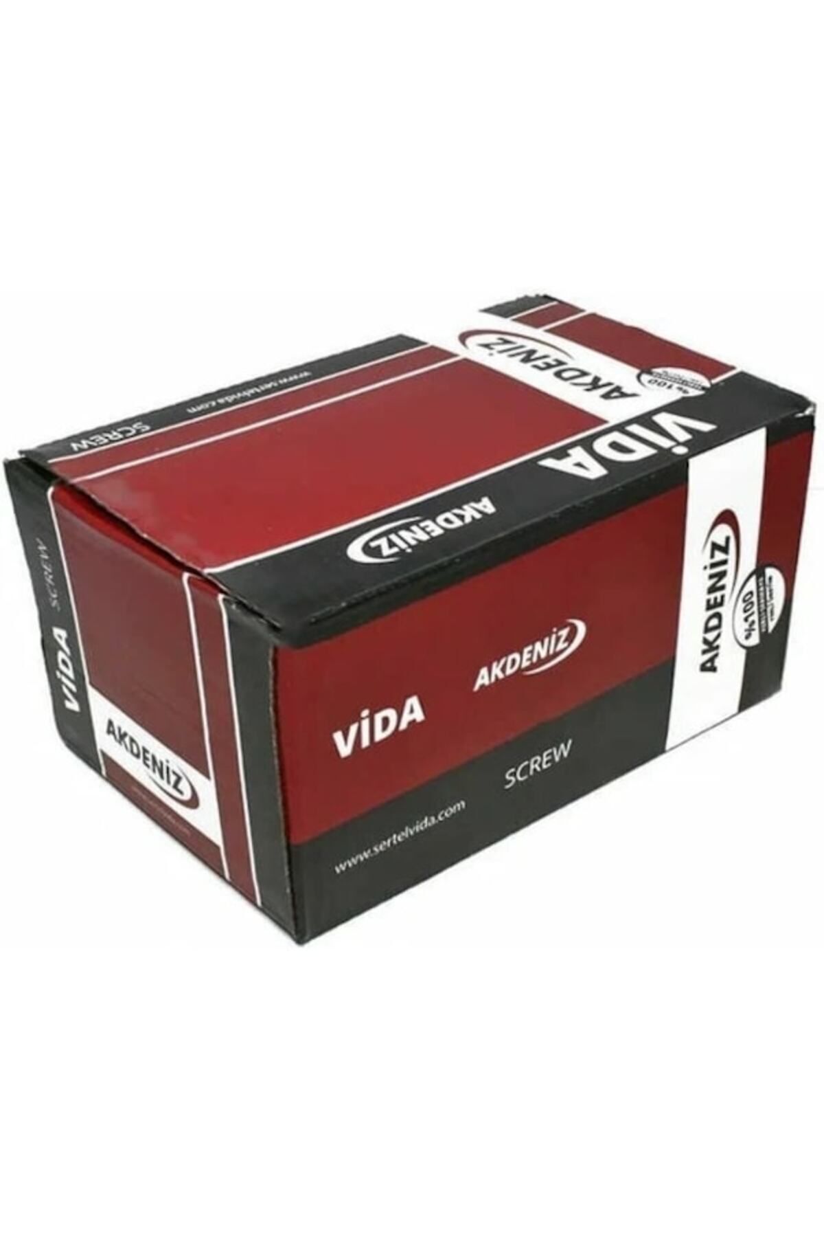 AKDENİZ  Sunta Vidası 4 x 50 Çinko 1 Paket 500 Adet