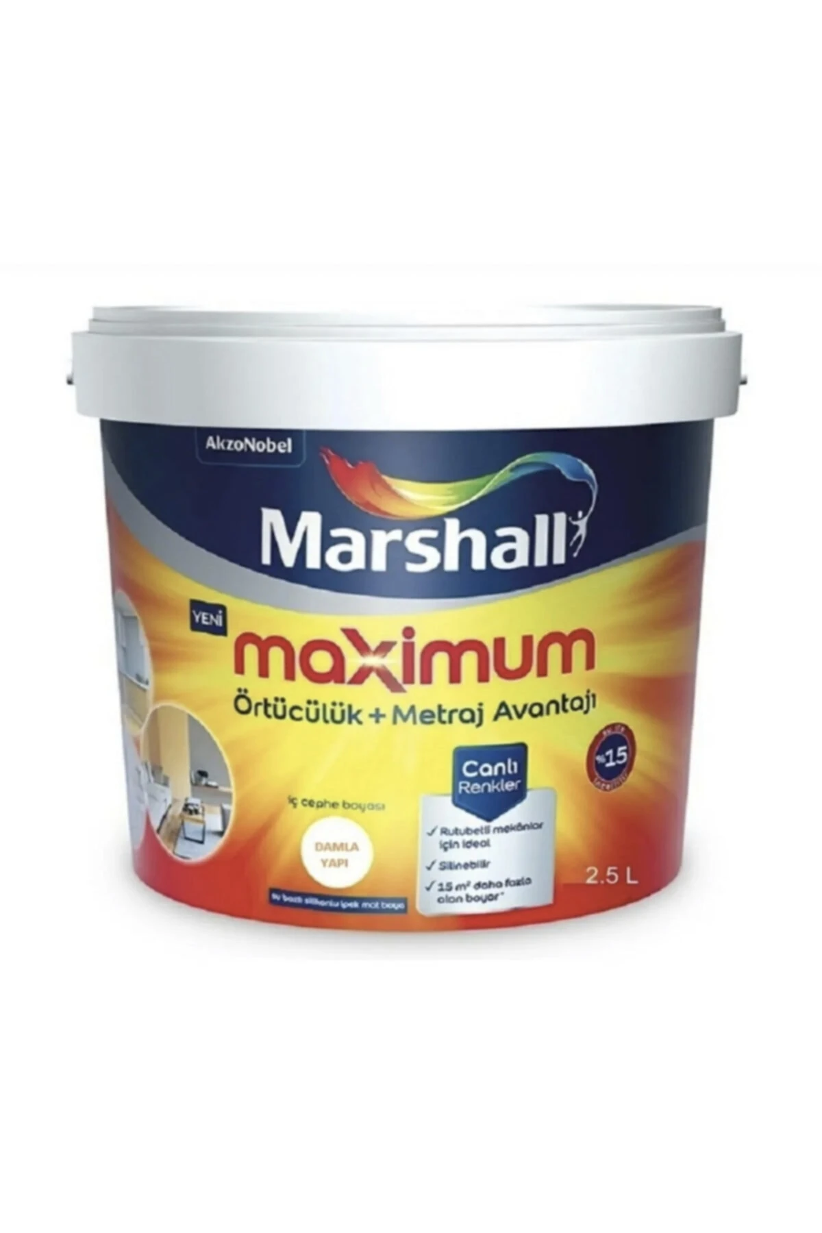 Maximum 2.5 Lt Beyaz