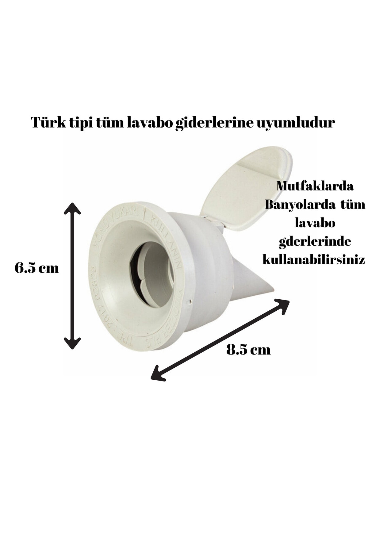 4 Adet Koku Önleyici Çekvalfli Adaptör Contaø50 Lavabo & Evyeler