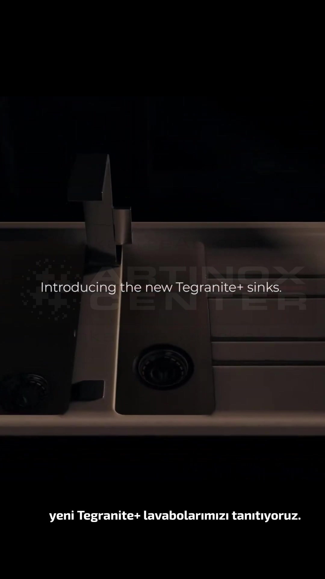 Stone 60 L-tg Siyah Granit Evye (50X100 CM)