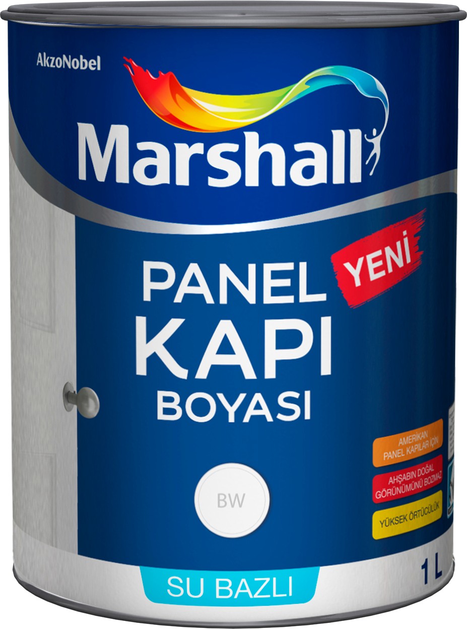 Panel Kapı Boyası - BEYAZ - 1 Litre / 1.350 KG