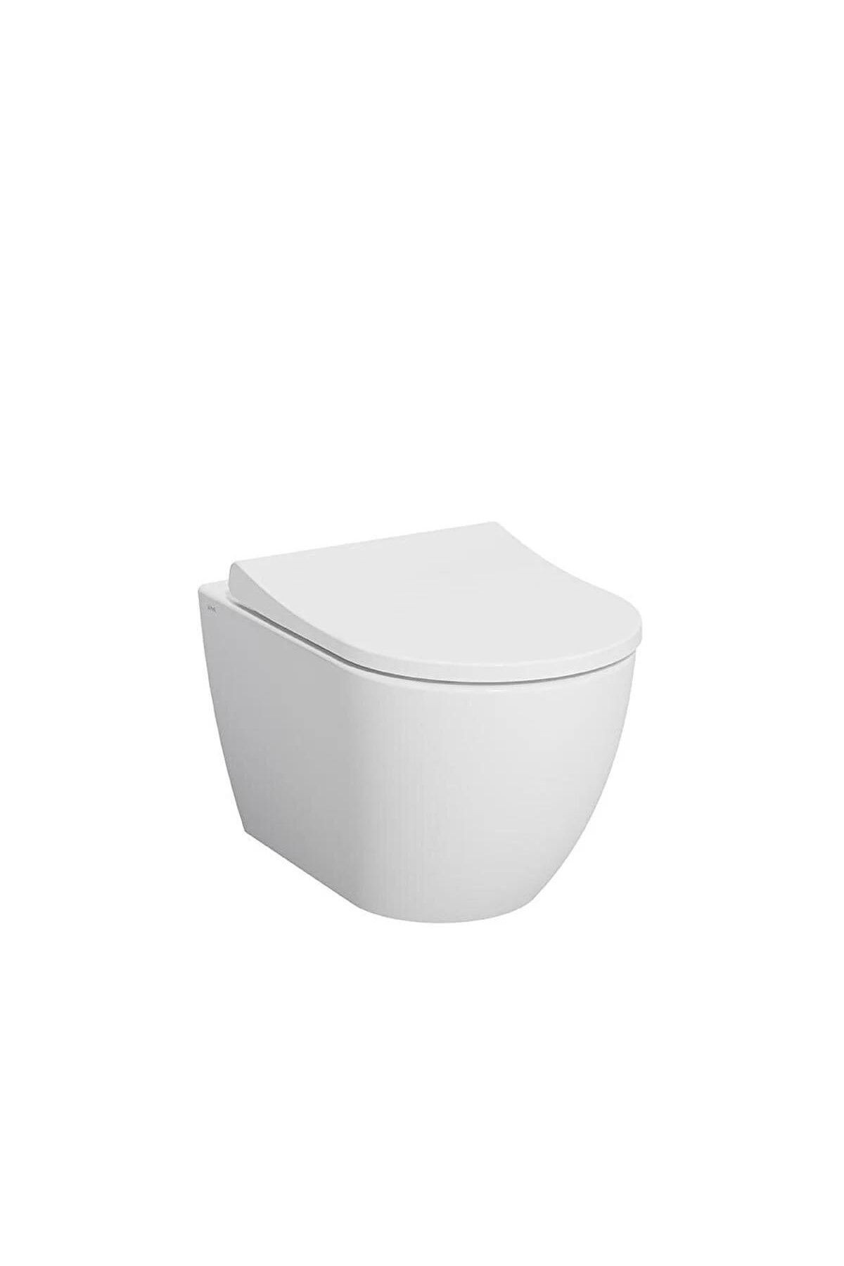 S60 Rim-ex Smoothflush Beyaz Kanalsız Asma Klozet Ve Yavaş Kapanır Kapak 7510l003-0090