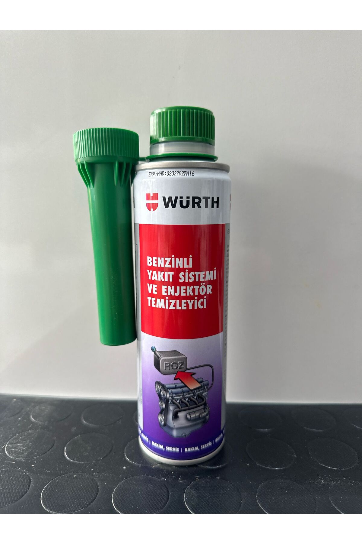 WÜRTH BENZİN YAKIT SİSTEMİ VE ENJEKTÖR TEMİZLEYİCİ